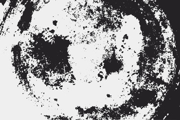Moon planet like abstract dark grunge background