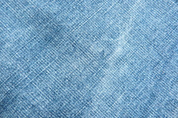 Plakat blue denim closeup jeans