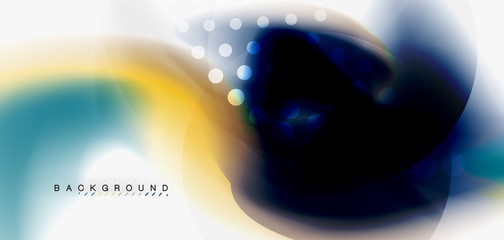 Fluid flowing wave abstract background