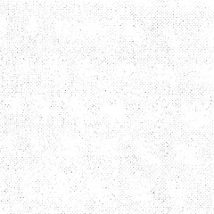 Grunge Texture on White Background, Abstract Dotted Vector, Halftone Grungy, Rough Monochrome Design