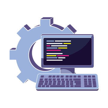 computer technology code program and gear