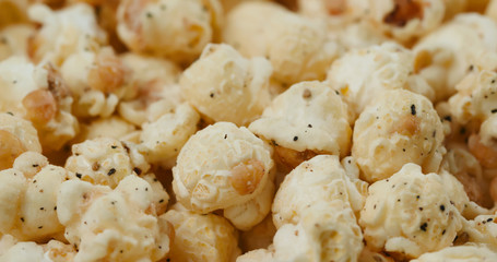 Stack of popcorn
