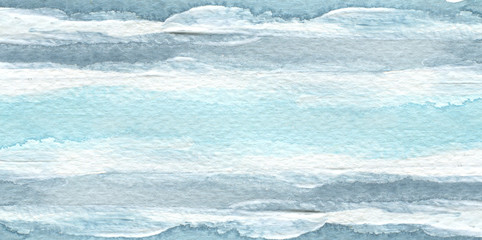 Obraz premium Abstract blue watercolor brush stroke painted background. Texture paper. Isolated.