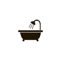 bath Icon. flat design