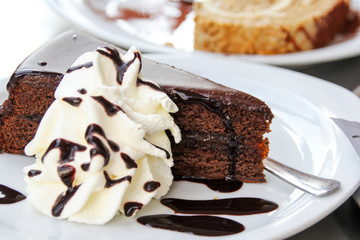 Vienna sweets specialty: Cake with decorative cream