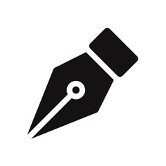 Pen tool icon vector illustration