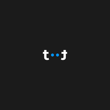 robot technology logo. vector design