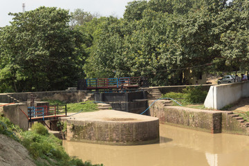 Travel In River With Sky