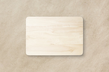 Kitchenware isolate on brown paper texture background