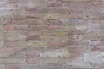 brick wall in old stone 