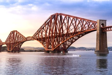 Foto op Plexiglas The Forth bridge Edinburgh © vichie81