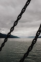 chains on a ship