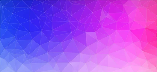 Selbstklebende Fototapeten Flat triangle bright gradient background © igor_shmel