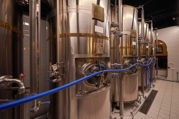 Brewhouse, brewery in the photo
