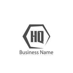 Initial Letter HQ Logo Template Design