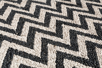 pebble mosaic floor, Greece - 222681372