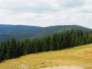 Giant Mountains, view from the top, Western Sudetes