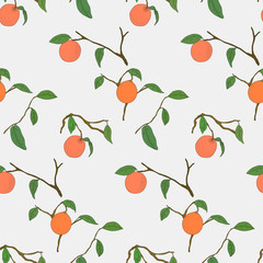 Orange tree pattern