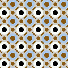 Circle seamless pattern
