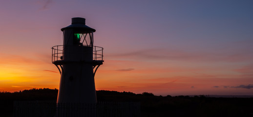 Lighthouse sunrise