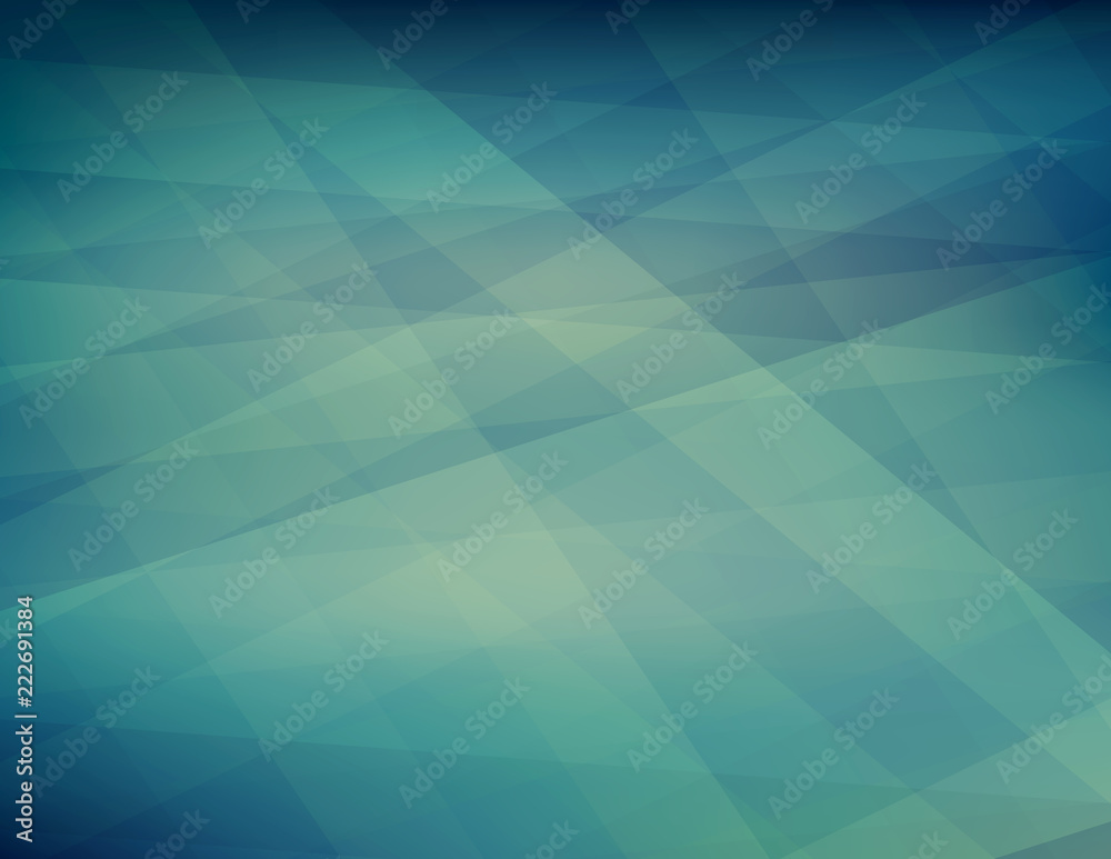 Aufkleber Abstract dark azure textured background with shades of green and chill blue. Cerulean pattern