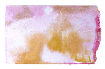gray golden rectangle for watercolor design