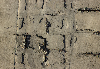 Cracked rock texture