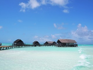 the resort in Maldives