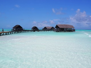 the resort in Maldives