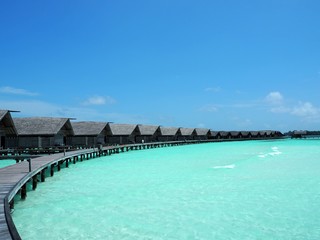 the resort in Maldives