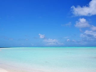 Obraz na płótnie Canvas the beach in Maldives