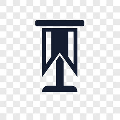 standard icons isolated on transparent background. Modern and editable standard icon. Simple icon vector illustration.