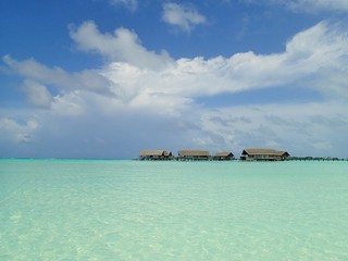 the resort in Maldives