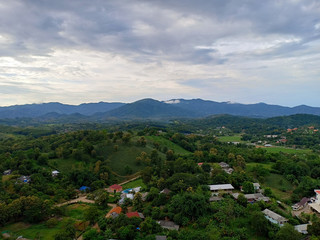 Fototapeta na wymiar View from top of mega Guanyin.