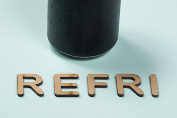 Colour aluminum soda can