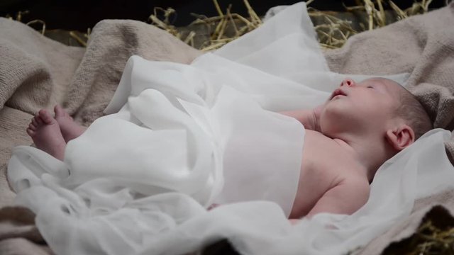Bay Jesus in the manger