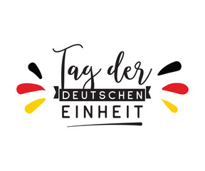 German Unity day, October 3rd.