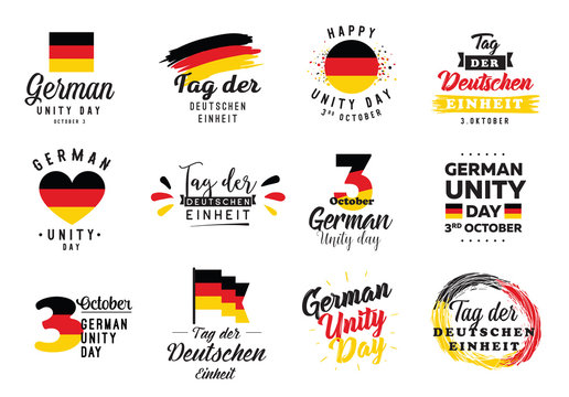 German Unity day, October 3rd.