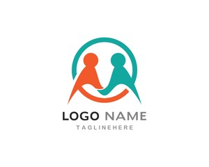 community care Logo template
