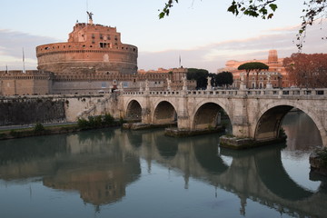 Bridge of the Angels and castle