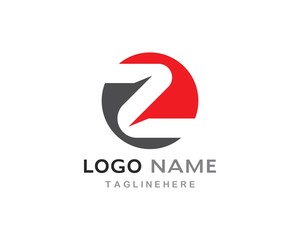 Fototapeta na wymiar Z Letter Logo Business