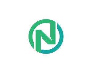 N Letter Logo Template