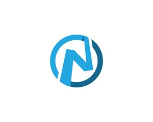 N Letter Logo Business