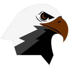 eagle head icon | vector art