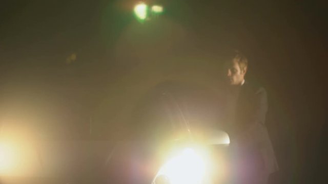 Man in suit buying amphetamine from street dealer, smuggling crime, addiction