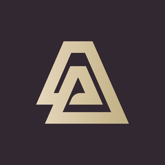 Letter AA Logo
