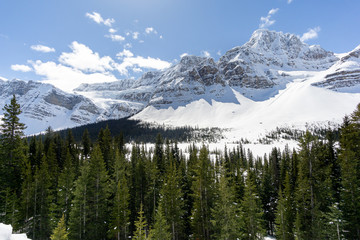 Crowfoot Glacier Pull Off 02