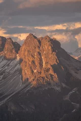Tableau sur toile Coucher de soleil Dolomites, Italy photography in summer  © Visual Studio
