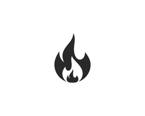 Fire flame Logo Template