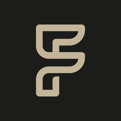 Letter F logo 